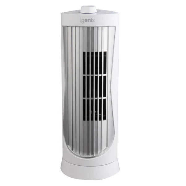 ERL Strong Mini Desk Tower Fan - 12"  2 speed settings / Next day Delivery